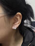 戚小米999純銀花朵耳釘女養耳洞小耳環(huán)小眾2026新款爆款耳環(huán)高級感耳飾 【999足銀】花朵耳釘一對 曬單實(shí)拍圖