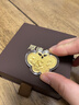 厚德金 新品蝴蝶 金蝶載福蓮鯉送祥足金9999黃金金條禮物收藏 10g 金蝶載福 蓮鯉送祥 曬單實(shí)拍圖