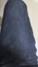 HLA海瀾之家牛仔褲男微彈時(shí)尚錐形九分褲子男夏季 曬單實(shí)拍圖