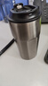 京東京造保溫杯 咖啡杯水杯男士女兒童學(xué)生伴手禮品316不銹鋼 銀灰色480ml 曬單實(shí)拍圖