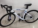 佳沃26款RX御夫座AURIGA鋁合金公路車(chē)全油碟剎24變速彎把單車(chē) 24款-白色（R5）-18速 M 凈身高171-177 曬單實(shí)拍圖