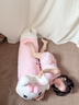 伊美娃娃兔子玩偶陪睡毛絨玩具布娃娃側睡大號夾腿長(cháng)條抱枕睡覺(jué)專(zhuān)用送女生 開(kāi)心每一天110cm 送女孩女友道歉禮物送女生男生 曬單實(shí)拍圖