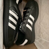 阿迪達斯（adidas）三葉草小黑鞋白標貝殼頭潮流男女系帶板鞋運動(dòng)鞋JH9977 曬單實(shí)拍圖