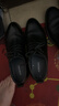 奧康（Aokang）皮鞋簡(jiǎn)約男鞋商務(wù)鞋舒適職場(chǎng)系帶男士正裝鞋英倫風(fēng)鞋子 黑色40碼 曬單實(shí)拍圖