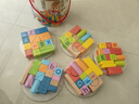 Hape(德國)兒童積木玩具桶裝80粒進(jìn)口山毛櫸數字字母生日禮物E8402 曬單實(shí)拍圖