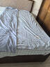 紅豆A類(lèi)抗菌新疆棉花被子空調被夏涼被春秋棉四季被芯1.5*2米4斤藍 曬單實(shí)拍圖