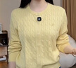 伊芙麗（eifini）朱珠代言【高智麻花&經(jīng)典延續】圓領(lǐng)羊毛絞花針織開(kāi)衫26春季新款 黃色 圓領(lǐng)開(kāi)衫 預售 [4月2日]發(fā) S 80-105斤 曬單實(shí)拍圖
