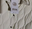 波司登（BOSIDENG）春秋輕薄羽絨服女短款90絨襯衫領(lǐng)商務(wù)寬松顯瘦保暖外套 奶油淺米7392 L 170/92A 體重約140-150斤 曬單實(shí)拍圖