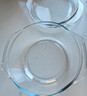格娜斯雙耳透明耐熱玻璃碗大號帶蓋微波爐專(zhuān)用碗湯碗面碗沙拉碗餐具1.5L 曬單實(shí)拍圖