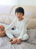 拉比【純棉內衣2套裝】男女童2026四季新款睡衣春秋春夏季兒童家居服 圓領(lǐng)服2套裝 130 cm 曬單實(shí)拍圖