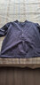 馬登工裝美式復古小立領(lǐng)長(cháng)袖襯衫藏青色外穿純棉半高領(lǐng)T恤男款春 藏青色 S 曬單實(shí)拍圖