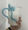 星巴克杯子 冰藍芭蕾系列蝴蝶結造型款馬克杯355ml桌面水杯 男女士送禮 粉色款蝴蝶結造型款馬克杯355ml 曬單實(shí)拍圖