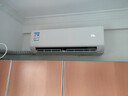 美的空調大1.5匹掛機 制冷王同款國家補貼 新一級能效  變頻壁掛式一鍵酷省電臥室空調KFR-35GW/N8XA1P 曬單實(shí)拍圖
