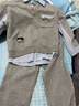 童裝男童套裝春秋裝2026新款假兩件衛衣中大兒童衣服男孩帥氣潮 灰色 150 （建議身高145左右） 曬單實(shí)拍圖