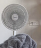 美的（Midea）電風(fēng)扇 家用七葉立式落地扇宿舍臥室輕音節能搖頭桌面小風(fēng)扇大風(fēng)力空氣循環(huán)風(fēng)扇 SAF30AC  曬單實(shí)拍圖