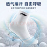 李寧（LI-NING）襪子男運動(dòng)襪（6雙裝）跑步籃球襪吸汗防脫透氣休閑男女生活襪 曬單實(shí)拍圖