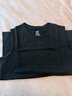 貓人【100%棉】背心男純棉寬松無(wú)袖上衣男士純色打底運動(dòng)健身坎肩 曬單實(shí)拍圖