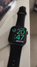 Apple/蘋(píng)果WatchS11智能手表GPS款42毫米深空灰色鋁金屬表殼黑色運動(dòng)型表帶S/M-聯(lián)通補貼 曬單實(shí)拍圖