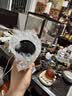 東海天然原礦原石水晶杯大容量水杯蓋杯把手辦公茶室高檔茶杯茶器 380ml水晶玻璃杯帶蓋 曬單實拍圖