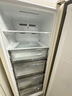 容聲（Ronshen）方糖201L立式冰柜家用風(fēng)冷無(wú)霜一級能效節能-40℃深冷抗菌小冰箱BD-201E30LNLAD國家補貼 曬單實(shí)拍圖