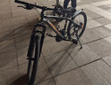 鳳凰上海鳳凰山地車(chē)自行車(chē)男士女式學(xué)生成人變速寬胎越野公路賽單車(chē) 【鋼架/全套競速軸承】條輪消黑 24寸24速【建議身高138-168cm】 曬單實(shí)拍圖