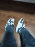 口碑款紐約海軍藍洋基隊情侶運動(dòng)鞋2026新款厚底春季時(shí)尚休閑板鞋 鋼印黑白【高端定制版本】質(zhì)感升級 45 細節完勝同款 曬單實(shí)拍圖
