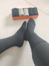 大嘴猴100%純棉襪子男士中筒春夏運動(dòng)純棉襪防臭10A抗菌吸汗透氣6雙禮盒 曬單實(shí)拍圖