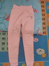 女童保暖褲內穿迪士尼艾莎兒童保暖褲女加絨秋褲女孩寶寶絨褲無(wú)骨 JXAF5095D粉色 150  曬單實(shí)拍圖