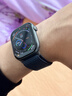 Apple/蘋(píng)果 Watch S11 智能手表GPS款46毫米深空灰色鋁金屬表殼黑色運動(dòng)型表帶M/L MEVP4CH/B 曬單實(shí)拍圖