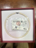 中國黃金（CHINA GOLD）天然正品淡水珍珠項鏈媽媽款鎖骨鏈素珠生日禮物送婆婆 （百里挑一）珍珠素鏈-7-8mm 曬單實(shí)拍圖