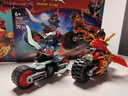 樂(lè )高（LEGO）積木幻影忍者71838 凱的摩托車(chē)極速追擊男孩兒童玩具生日禮物裝飾 曬單實(shí)拍圖