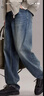 杰克·瓊斯（JACK&JONES） 男裝春季牛仔褲時(shí)尚水洗貓須舒適百搭闊腿褲長(cháng)褲子226132167 曬單實(shí)拍圖