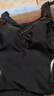 李寧（LI-NING）泳衣女士連體平角專(zhuān)業(yè)運動(dòng)聚攏遮肚顯瘦溫泉度假泳衣1251黑L 曬單實(shí)拍圖