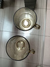 茶色早餐杯玻璃燕麥杯帶把手水杯子牛奶咖啡杯家用辦公室 茶色 茶色早餐杯2只裝 曬單實(shí)拍圖