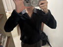 佐丹奴v領Polo衫女純棉長袖polo領上衣撞色翻領保羅衫女13315653 曬單實拍圖