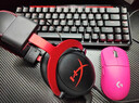 極度未知（HYPERX）颶風(fēng)2/颶風(fēng)3頭戴式有線(xiàn)游戲耳機原金士頓 FPS吃雞CSGO電腦手機Switch、PS5電競耳機被動(dòng)降噪耳麥 【颶風(fēng)2有線(xiàn)】7.1虛擬環(huán)繞聲丨靈音聲卡丨黑紅 曬單實(shí)拍圖