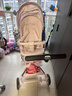 丸丫T6-2遛娃神器高景觀(guān)嬰兒推車(chē)可坐可躺輕便折疊可換向千禧粉PLUS 曬單實(shí)拍圖