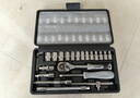 京選（JERXUN）46件套筒扳手汽修工具箱棘輪摩托修車(chē)公路快速套裝扳手扭力螺絲刀 曬單實(shí)拍圖