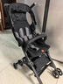 好孩子（gb）口袋車(chē)國際版POCKIT+可坐可躺登機嬰兒推車(chē)超輕便攜折疊傘 絲絨黑+扶手+禮包 曬單實(shí)拍圖