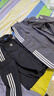 adidas經(jīng)典三條紋運動(dòng)連帽夾克外套男女春季阿迪達斯三葉草   黑色   S 曬單實(shí)拍圖