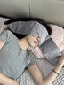 通用重力眼罩睡眠遮光睡覺(jué)微壓緩解眼疲勞午覺(jué)專(zhuān)用頭巾深度助眠神器 黑色【重力深睡版】 重力放松舒爽入睡 無(wú)遮光降噪 曬單實(shí)拍圖
