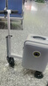 愛(ài)爾威（Airwheel）電動(dòng)行李箱可騎行智能拉桿箱可坐可代步20英寸登機箱 青春版—銀 曬單實(shí)拍圖