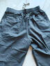 真維斯戶(hù)外運動(dòng)短褲男士夏季寬松多口袋純棉大碼透氣薄款運動(dòng)五分褲 深灰色 3XL 曬單實(shí)拍圖