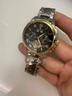 勞力士風(fēng)男士全自動(dòng)機械表鏤空陀飛輪防水夜光商務(wù)高端男表專(zhuān)用 間金黑面 曬單實(shí)拍圖