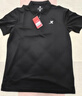 特步短袖T恤男裝新款透氣耐磨t恤翻領(lǐng)polo衫速干冰絲感休閑運動(dòng)服上衣 黑色(速干翻領(lǐng)) L /175 曬單實(shí)拍圖
