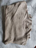 恒源祥高檔新款羊毛衫女半高領(lǐng)短款毛衣寬松顯瘦百搭大碼針織打底衫 半高領(lǐng)-駝色 厚款 XL 120-130斤 曬單實(shí)拍圖