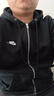 耐克NIKE男子針織加絨連帽夾克 簡(jiǎn)約百搭 運動(dòng)服FN3862-010黑M 曬單實(shí)拍圖