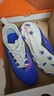 耐克暗煞系列大童低幫MG足球鞋春季男女童NIKE PHANTOM 6 HM9203 446賽車(chē)藍/爆炸粉/白 37.5 曬單實(shí)拍圖