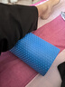 【加寬加長(cháng)】專(zhuān)業(yè)實(shí)心泡沫軸肌肉放松滾軸浮點(diǎn)瘦腿瑜伽柱健身按摩 藍色【45cm】腰腿背按摩 曬單實(shí)拍圖