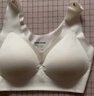 松山棉店內衣女貼身隱形無(wú)痕裸感無(wú)鋼圈款寬肩帶文胸柔軟親膚夏季薄款 曬單實(shí)拍圖